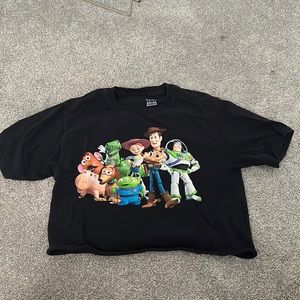 cropped toy story shirt